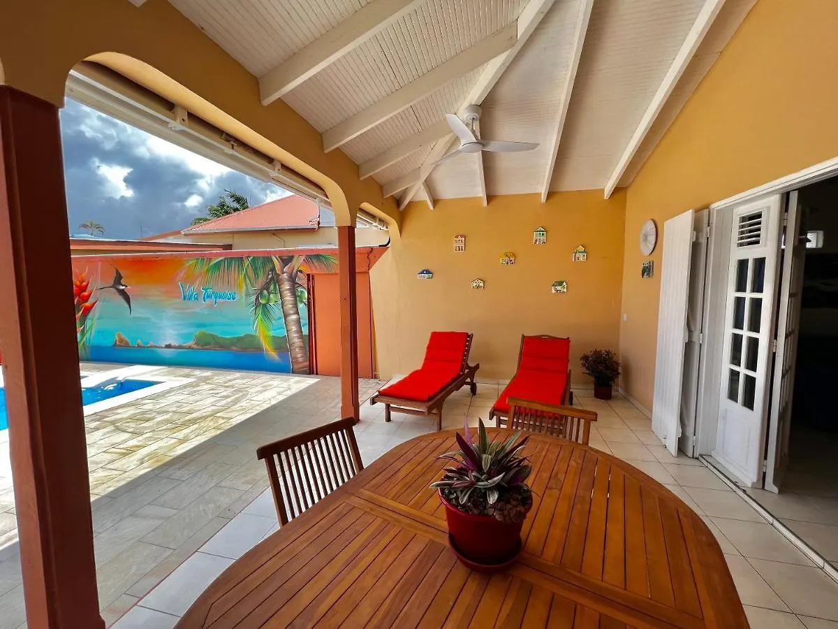 Louer La Villa Turquoise Avec Piscine Privee Baie-Mahault Guadeloupe